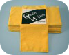 GENERAL MICROFIBRE CLOTH - YELLOW - BOX ;    BULK BUY;   40cm X 40cm APPROX. BOX OF 20 X 10
