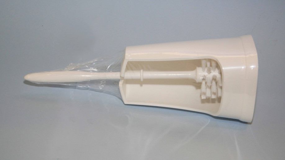 TOILET BRUSH SET SEMI ENCLOSED EA.                                