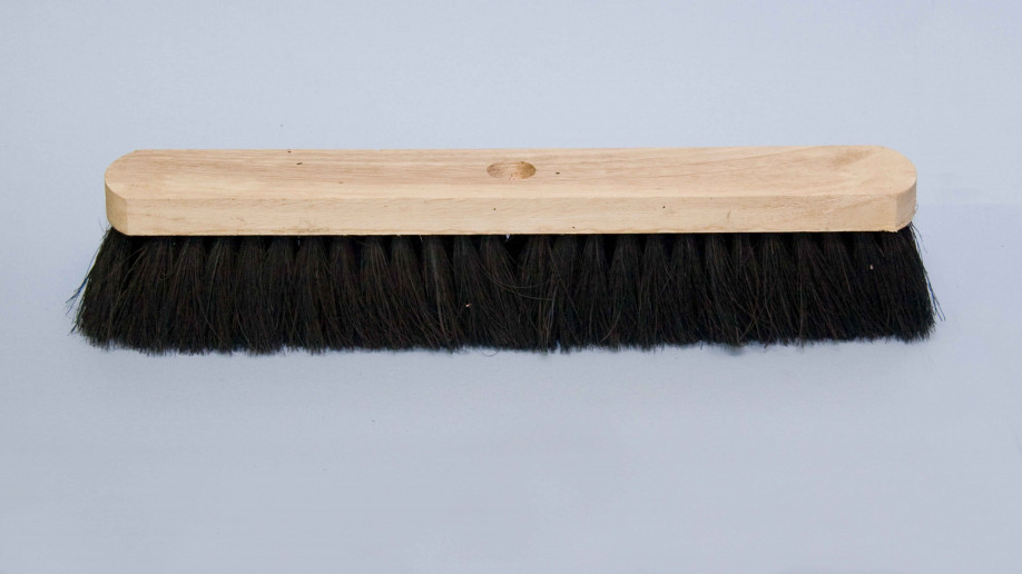 18 45CM CONTRACT FLAT TOP BLACK COCO PLATFORM BROOM EA. 