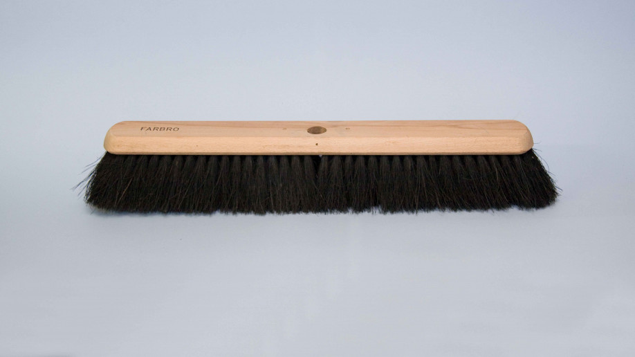 24 61CM FLAT TOP BLACK COCO PLATFORM BROOM EA.