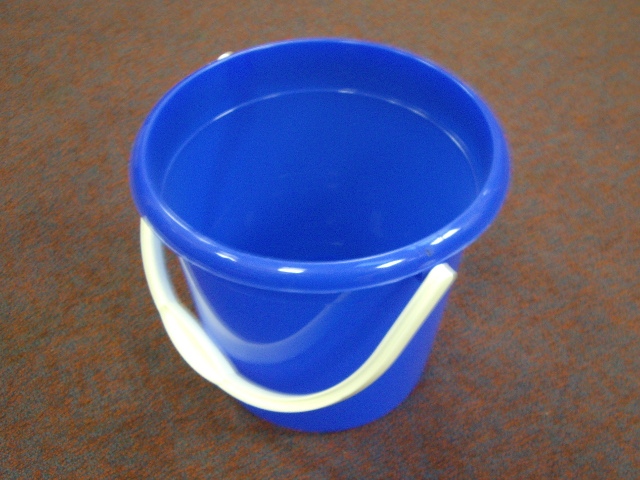 HOUSEHOLD BUCKET - BLUE - BOX