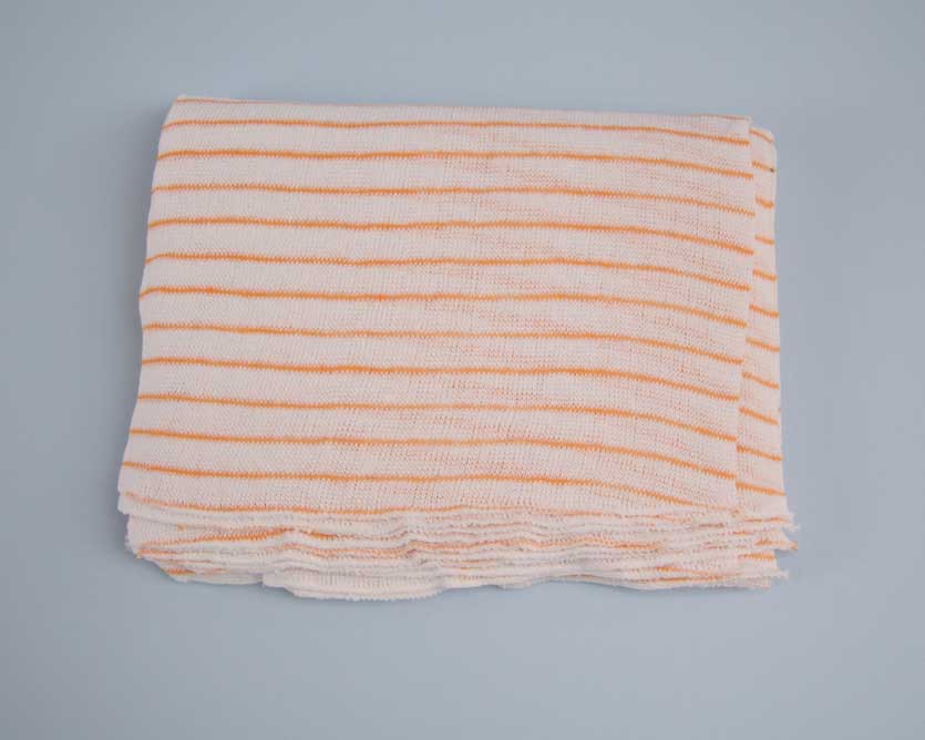 SIZE 20 YELLOW STRIPE DISHCLOTH