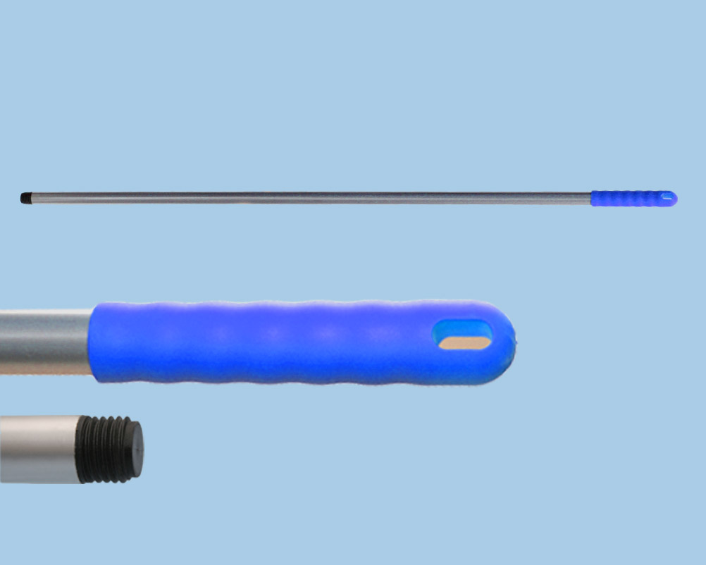 SCREW PARALLEL - ALUMINIUM MOP HANDLE  - BLUE 