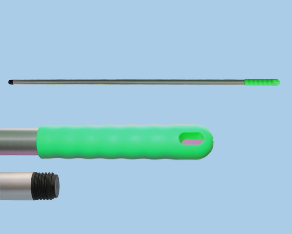 SCREW PARALLEL - ALUMINIUM MOP HANDLE  - GREEN 