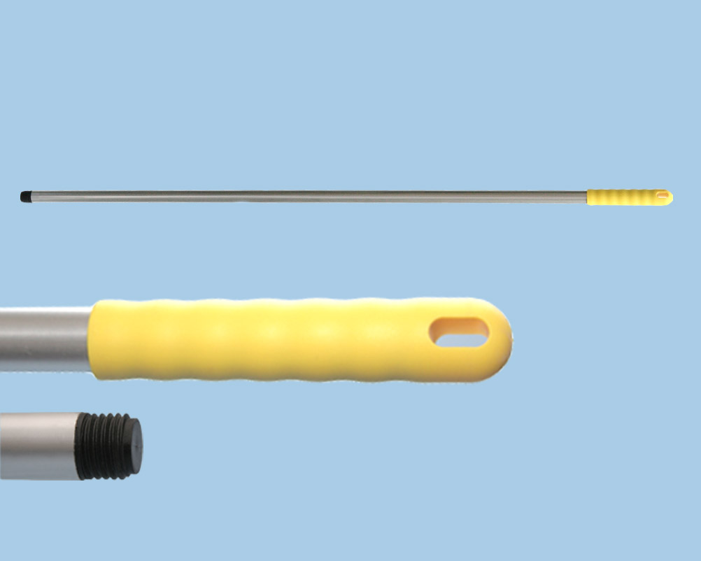 SCREW PARALLEL - ALUMINIUM MOP HANDLE  - YELLOW 