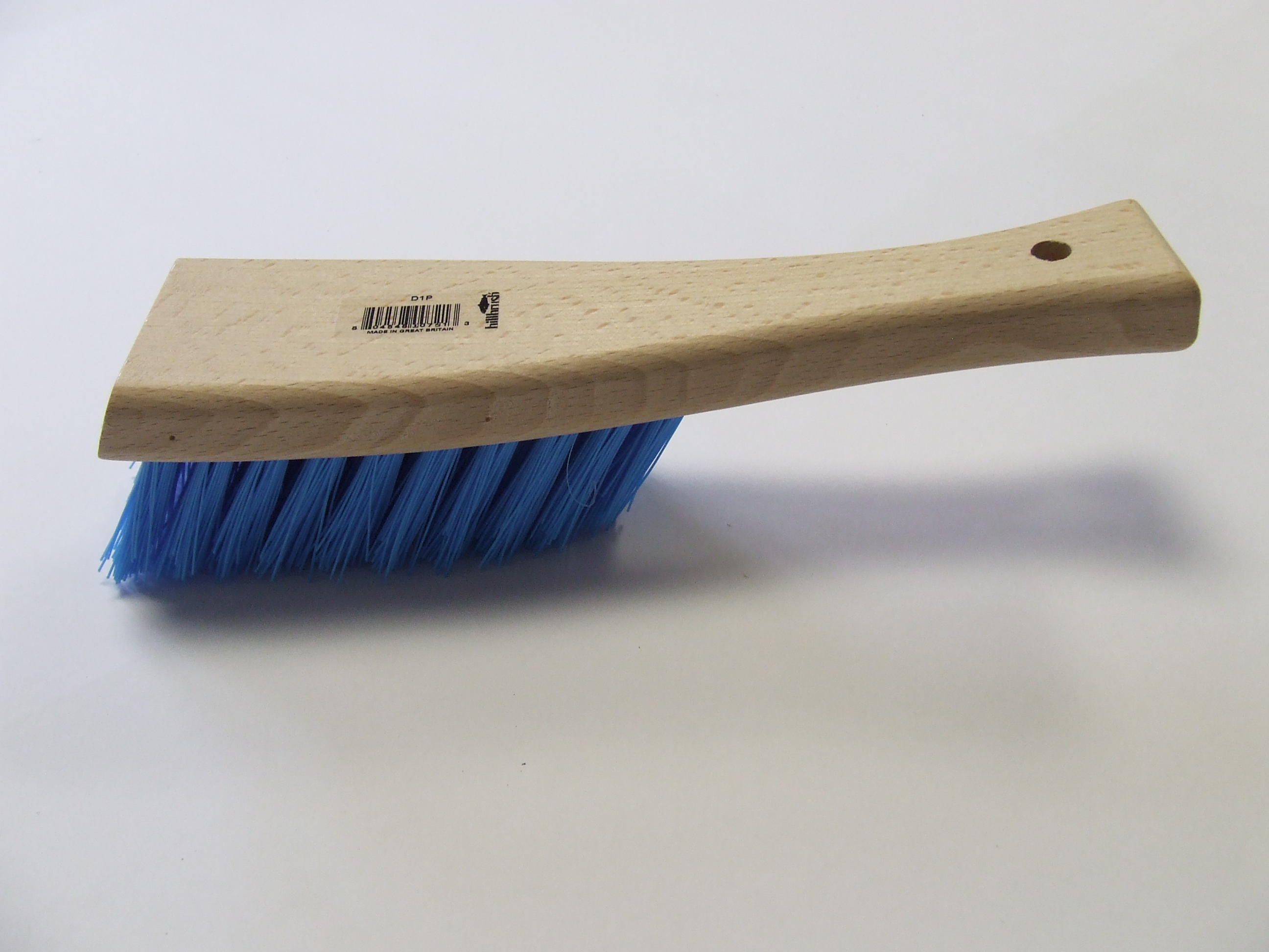 SHORT HANDLE RED POLY CHURN SCRUBBING BRUSH EA.        