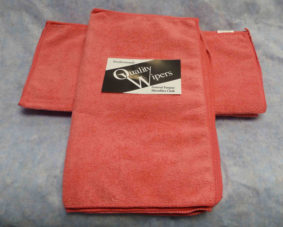 GENERAL MICROFIBRE CLOTH - RED