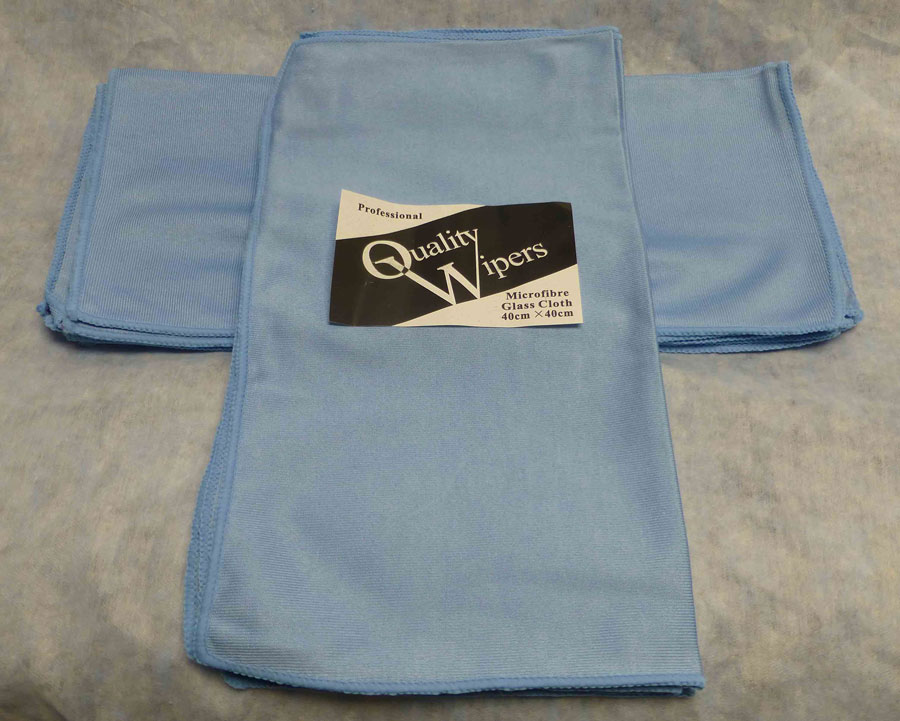  MICROFIBRE GLASS CLOTH - BLUE - BOX 