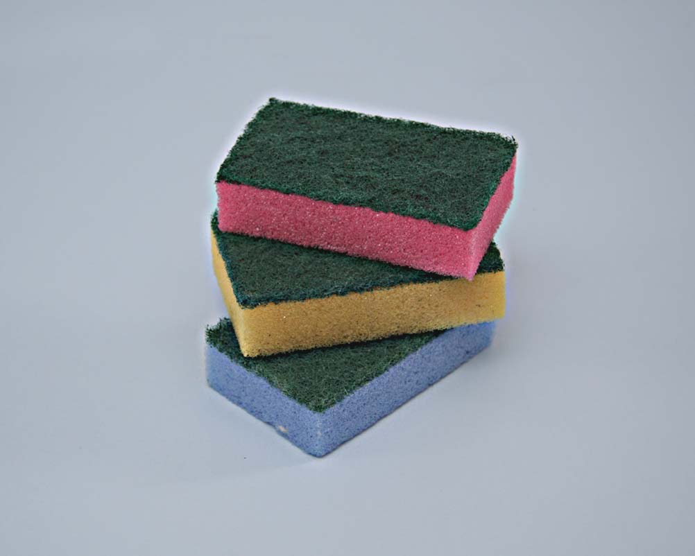 SMALL SPONGE PAN SCOURER