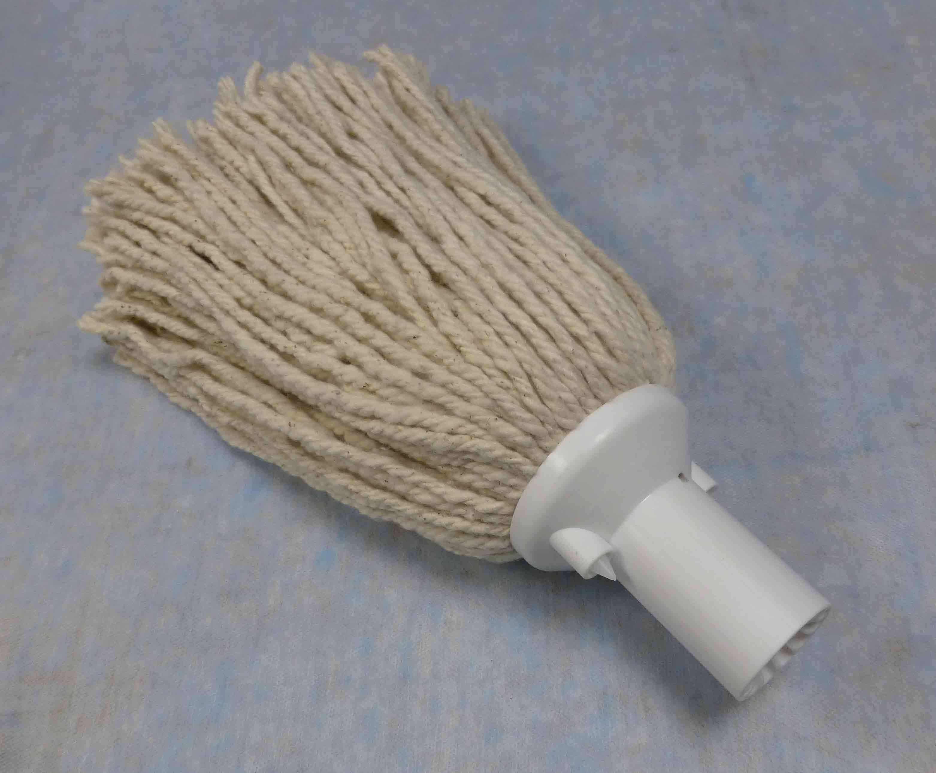 250gm  HX PLASTIC SOCKET MOP - WHITE