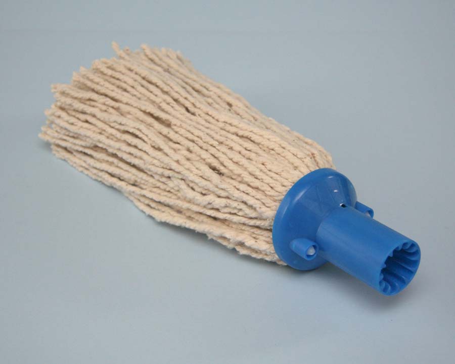 225gm  HX PLASTIC SOCKET MOP - BLUE