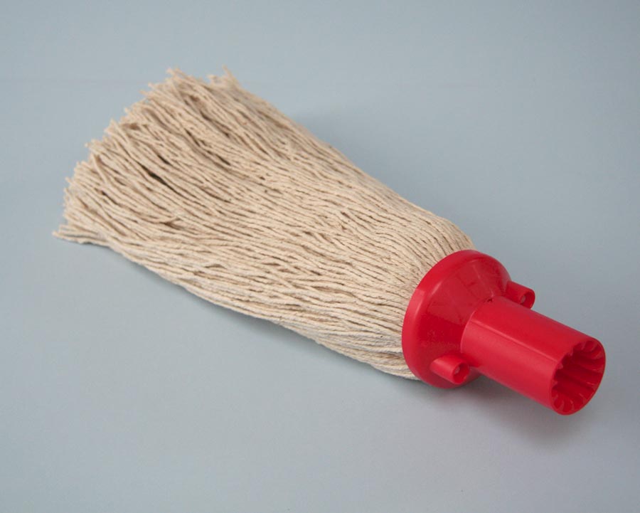 300gm  HX PLASTIC SOCKET MOP - RED