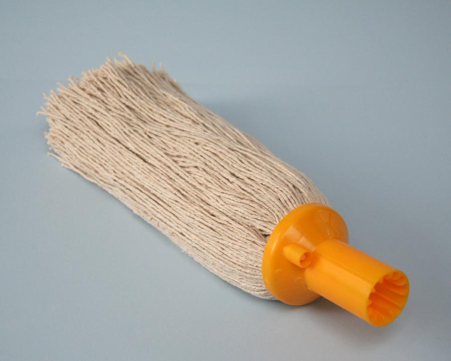 300gm  HX PLASTIC SOCKET MOP - YELLOW