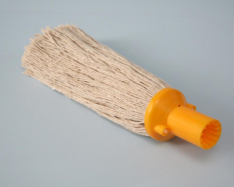 225gm  HX PLASTIC SOCKET MOP - YELLOW